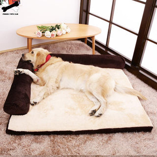 Soft Cushion L Shaped Square Pillow for Dog