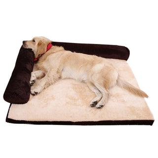 Soft Cushion L Shaped Square Pillow for Dog